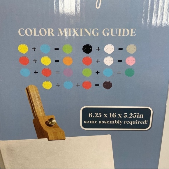 🔵 MINT & Mango Studios Wood Desktop Easel - Picture 3 of 5